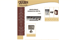 Desktop Screenshot of amjudaica.com